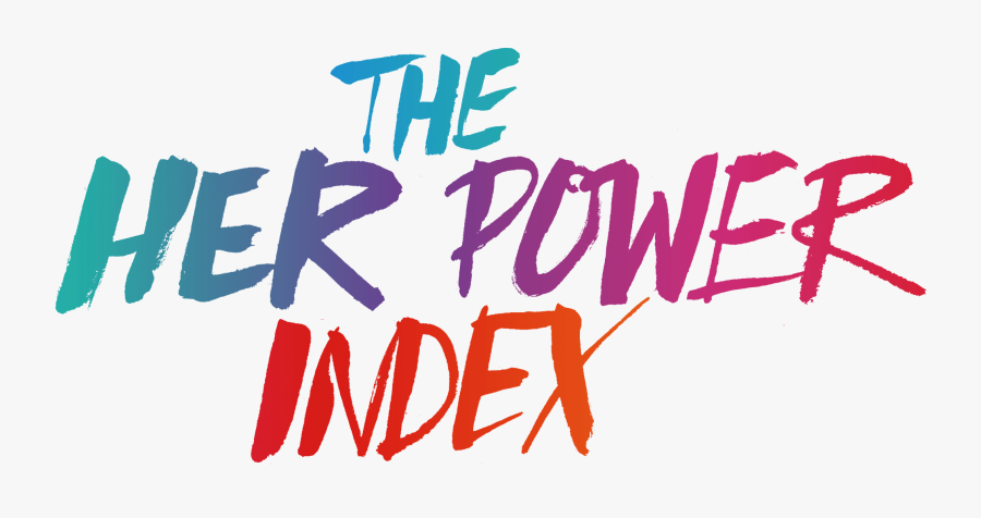 The Her Power Index - Calligraphy, Transparent Clipart