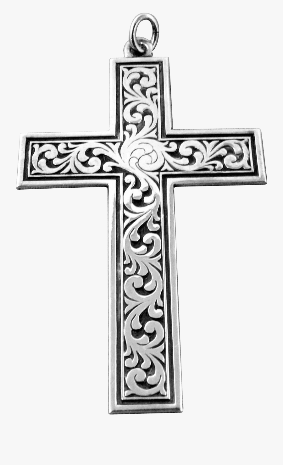 Crucifix Vector Tribal Cross - Cross, Transparent Clipart