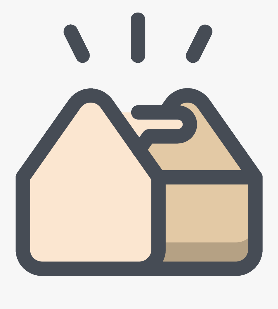 Full Tool Storage Box Icon - Box Building Icon, Transparent Clipart