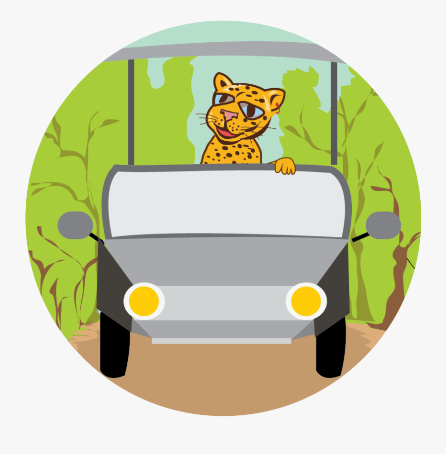 National Park Clipart Safari Guide - Cartoon, Transparent Clipart