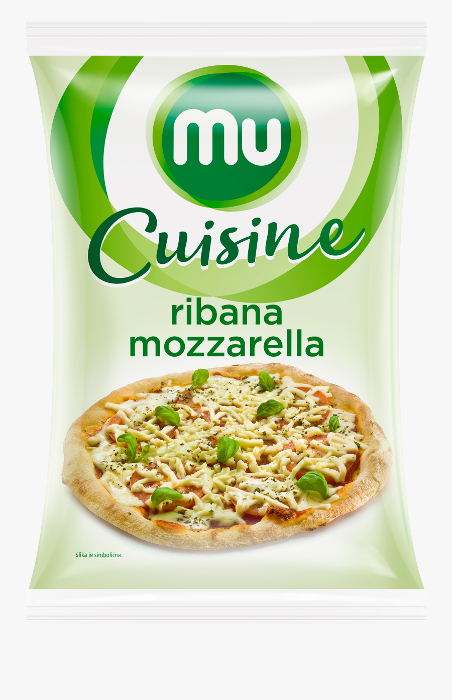 Mu Cuisine Grated Mozzarella - Pizza, Transparent Clipart
