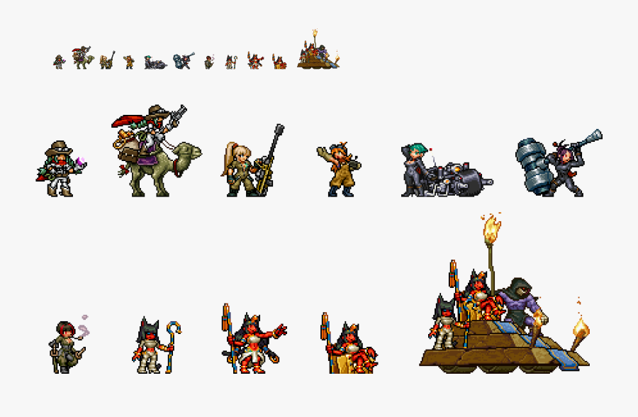 Transparent Metal Slug Png - Metal Slug Character Sprites, Transparent Clipart