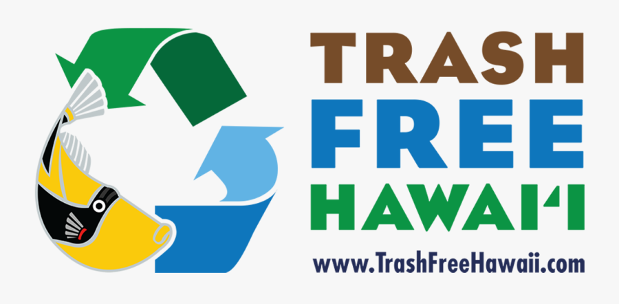 Trash Free Hawaii, Transparent Clipart