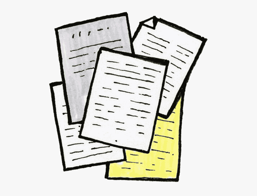 Important Clipart Important Document - Text Documents, Transparent Clipart