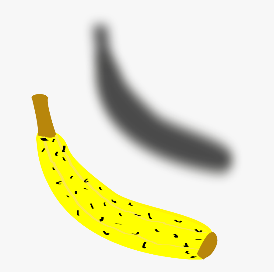 Transparent Platano Png - Saba Banana, Transparent Clipart