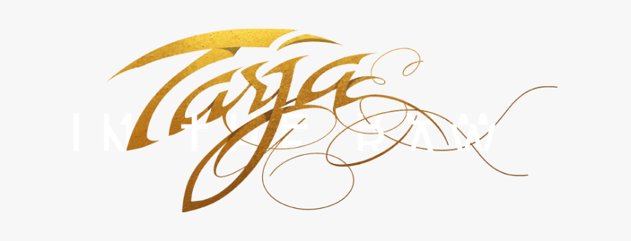 Tarja In The Raw Logo, Transparent Clipart