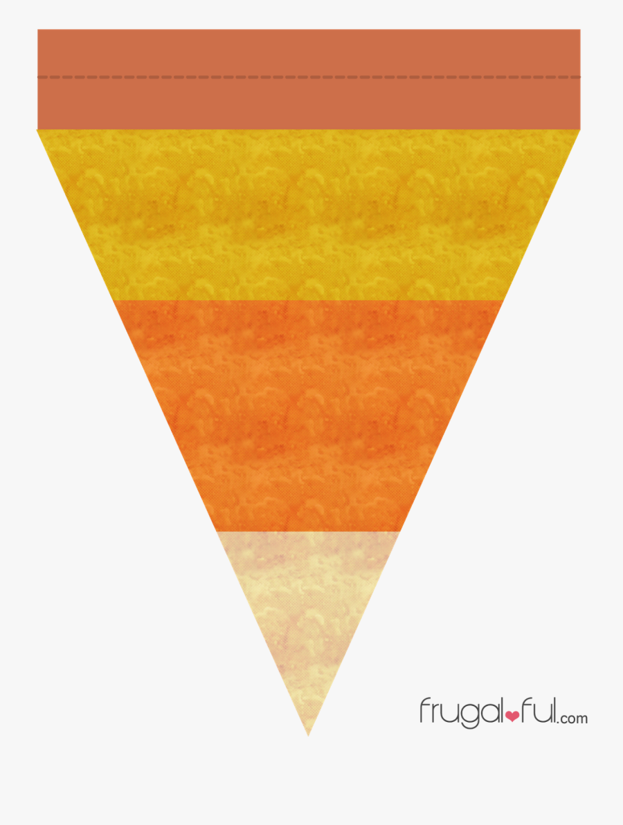 Transparent Triangle Banner Png - Triangle Banner For Halloween, Transparent Clipart