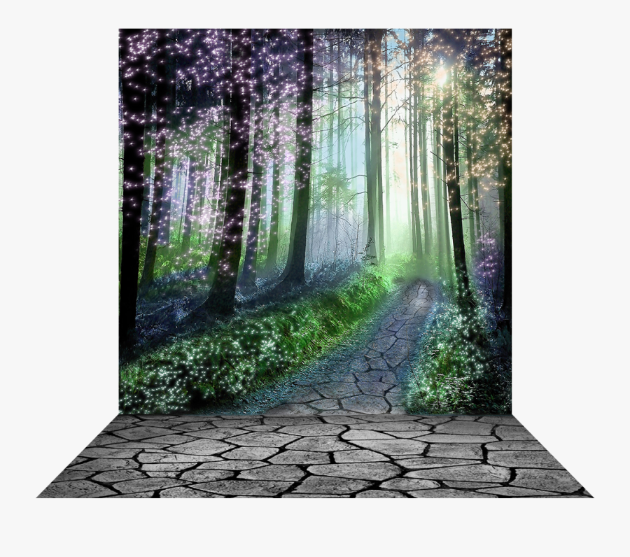 Transparent Forest Background Png - Enchanted Forest Photo Back Drops, Transparent Clipart