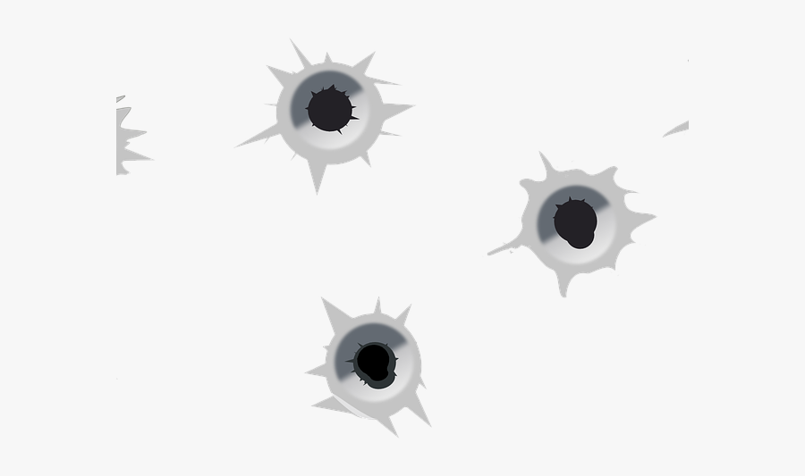 Clip Art Bullet Hole, Transparent Clipart