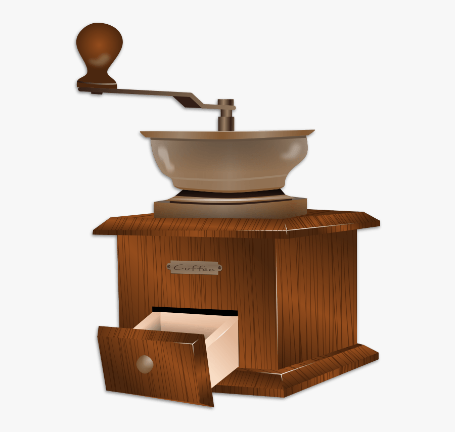 Free Coffee Clipart - Coffee Mill Png, Transparent Clipart