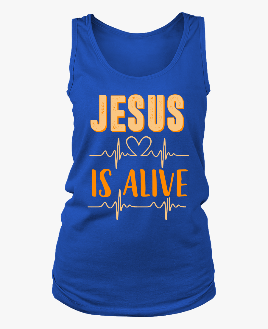 Jesus Is Alive - Active Tank, Transparent Clipart