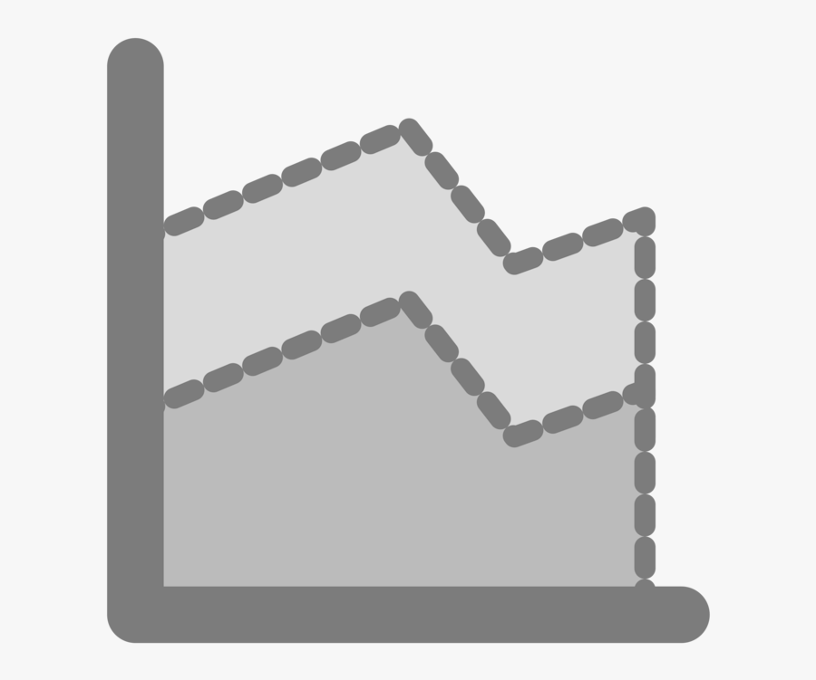 Square,angle,line - Area Chart Icon .png, Transparent Clipart