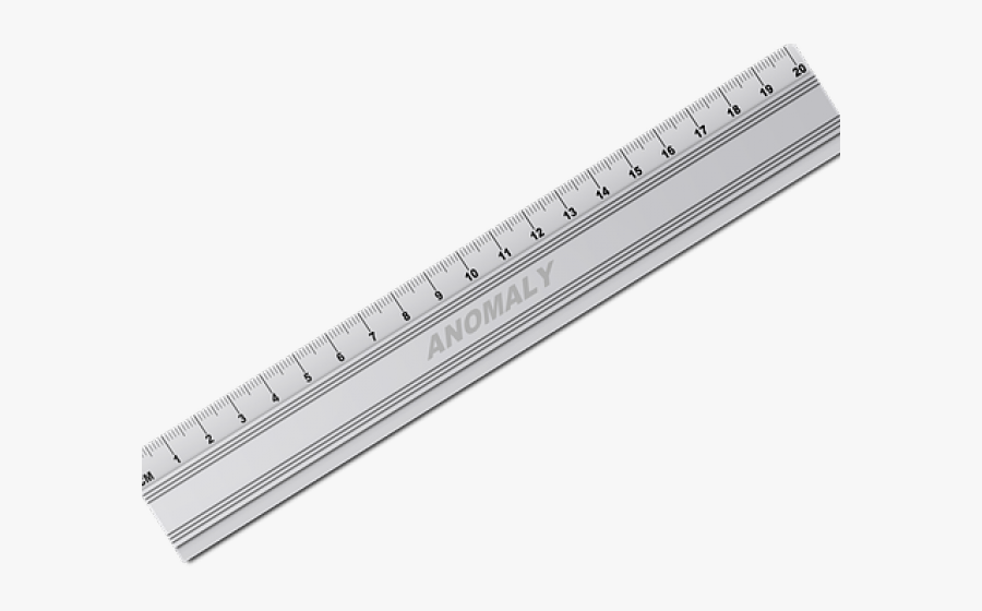 Ruler Clipart Computer - Grey Ruler Clipart, Transparent Clipart