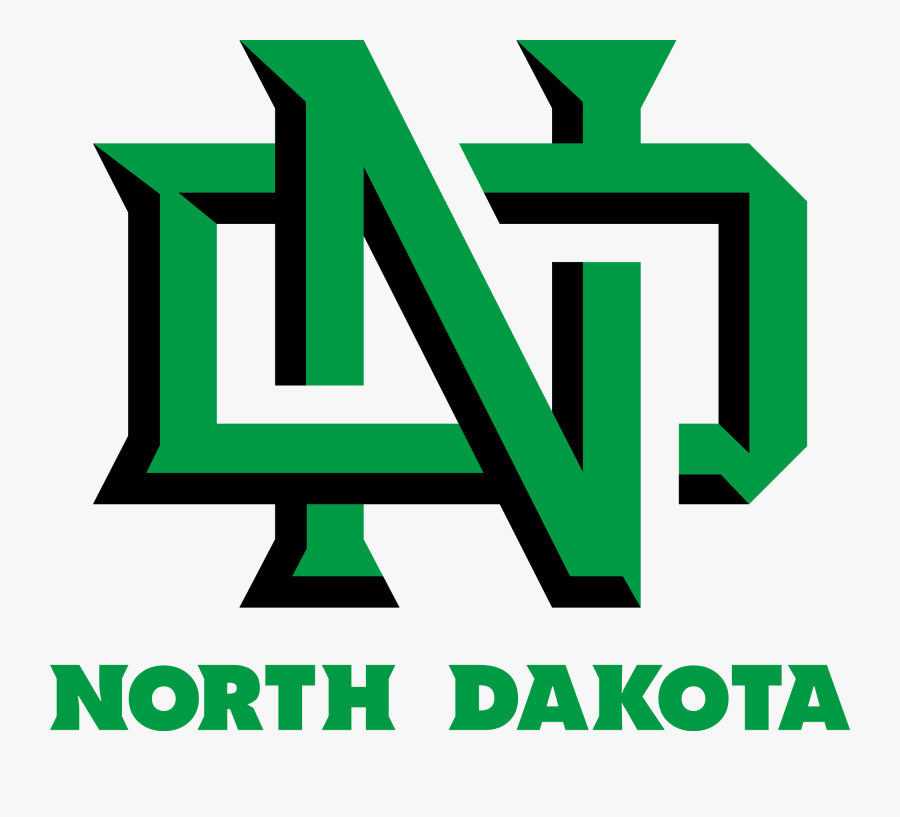 North Dakota Basketball Logo, Transparent Clipart
