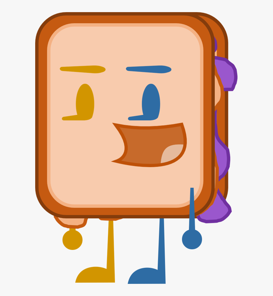 Peanut Butter Clipart Bfdi Peanut Butter Jelly Bfdi Free