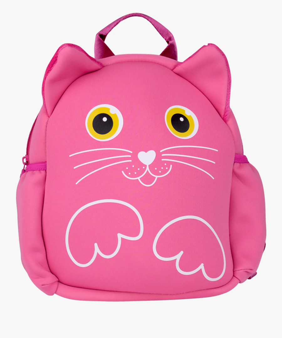 Pink Backpack Png - Bag Kid Png, Transparent Clipart