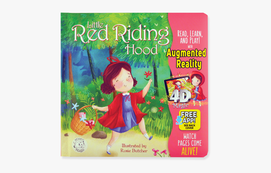 Little Red Riding Hood Augmented Reality, Transparent Clipart