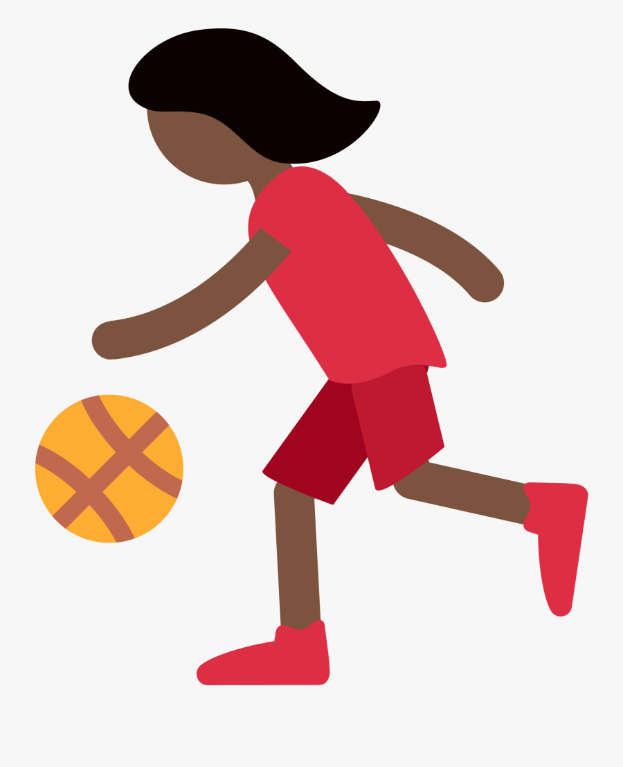 Basketball Player Clipart 16, Buy Clip Art - Someone Bouncing A Ball, Transparent Clipart