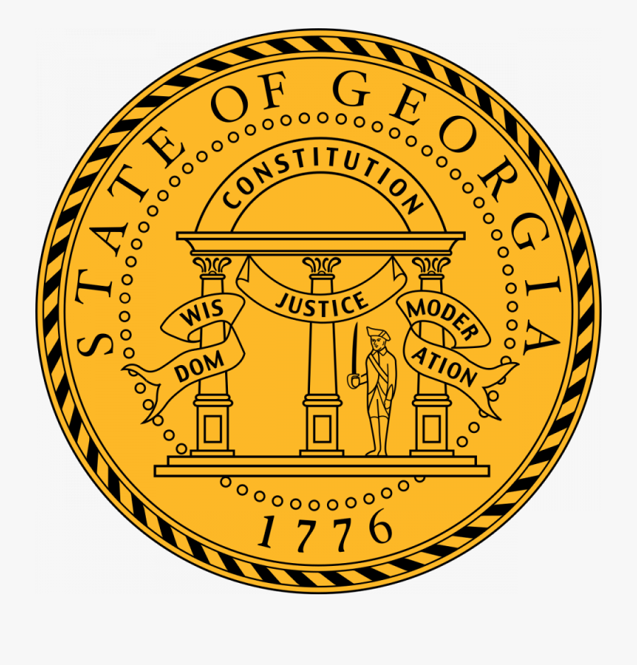 Georgia Seal - Georgia State Seal, Transparent Clipart