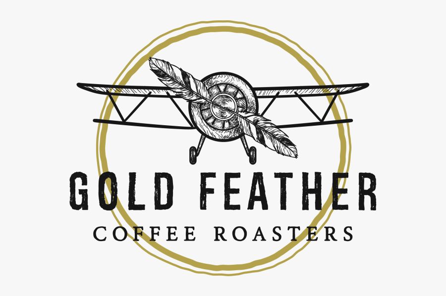 Gold Feather Logo - Two Blind Brothers Logo, Transparent Clipart