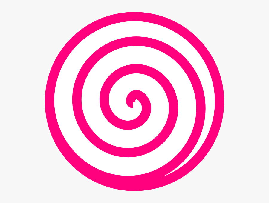 Art - Espiral Rosa Png, Transparent Clipart