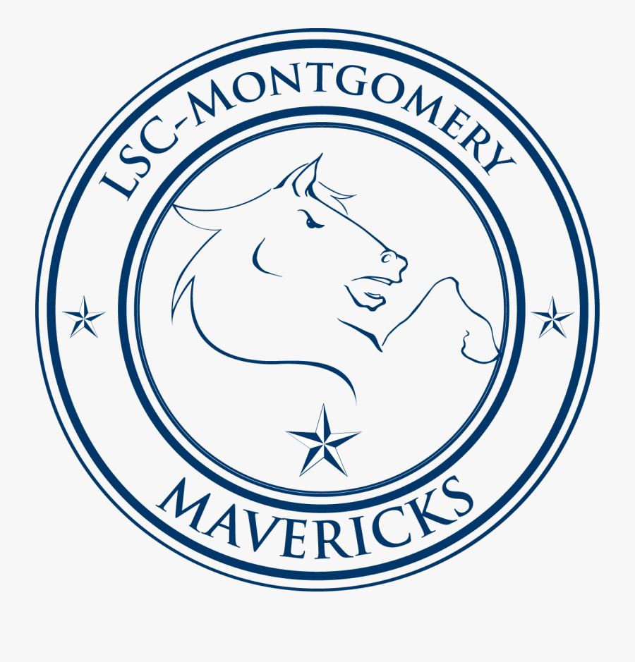 Maverick Seal - Lone Star College Montgomery Logo, Transparent Clipart