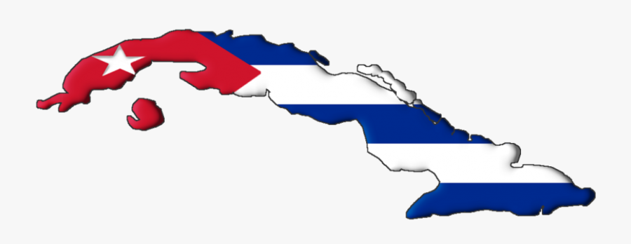 Economic"s Impact On The Cuban Revolution - Cuba Flag Map, Transparent Clipart