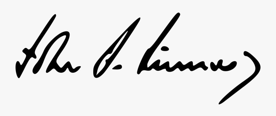 John F Kennedy Signature, Transparent Clipart