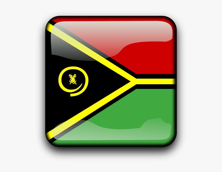 Flag Of Vanuatu, Transparent Clipart