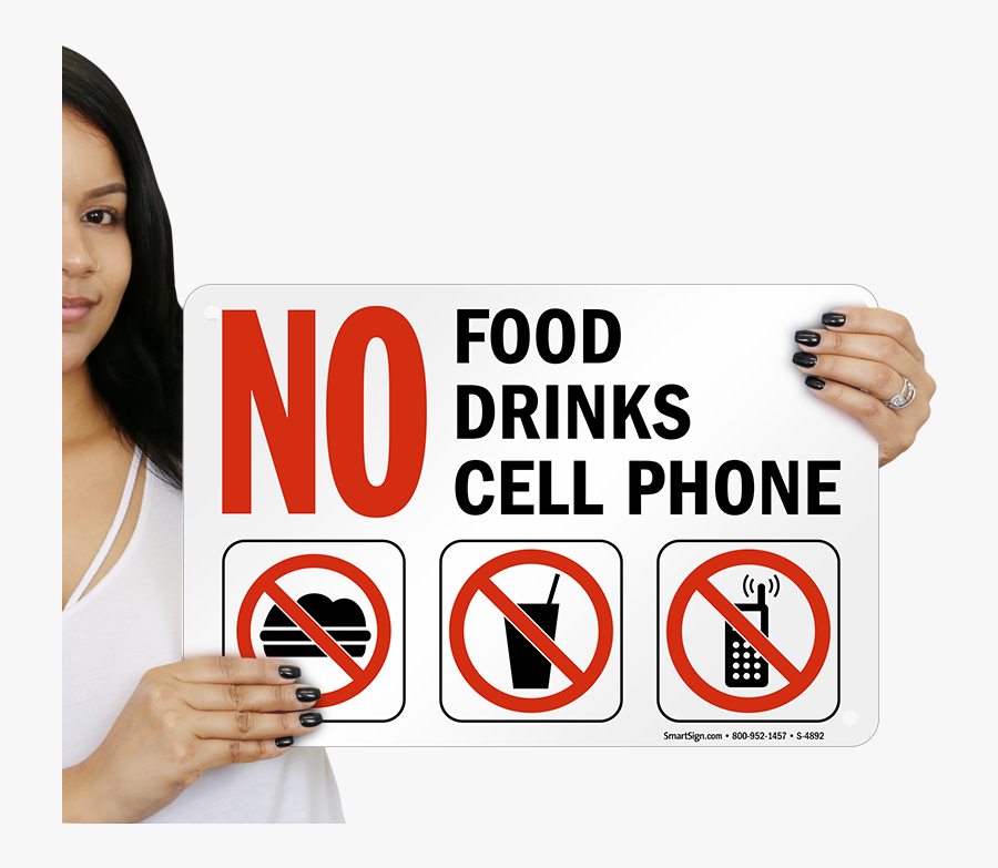 No Food Png - No Phone No Food, Transparent Clipart