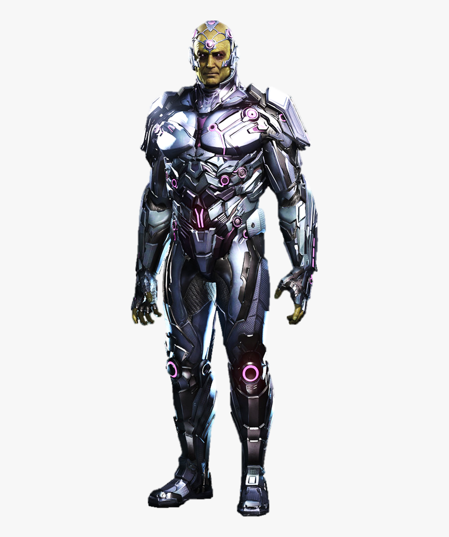 Transparent Brainiac Clipart - Dc Brainiac Injustice 2 , Free ...