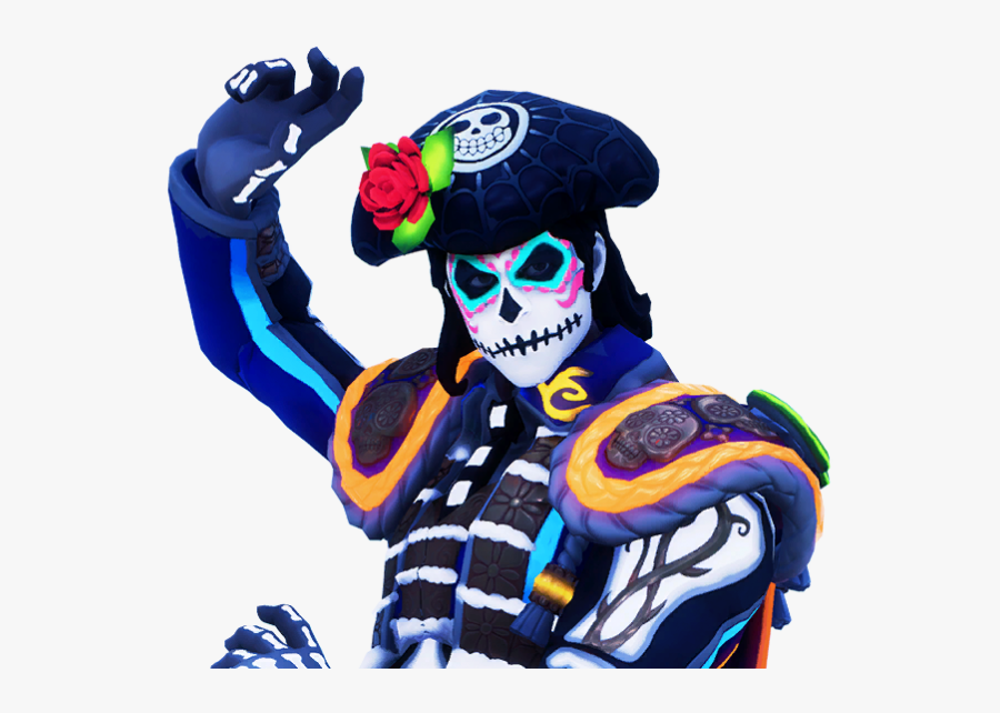 Day Of The Dead Fortnite Skin, Transparent Clipart