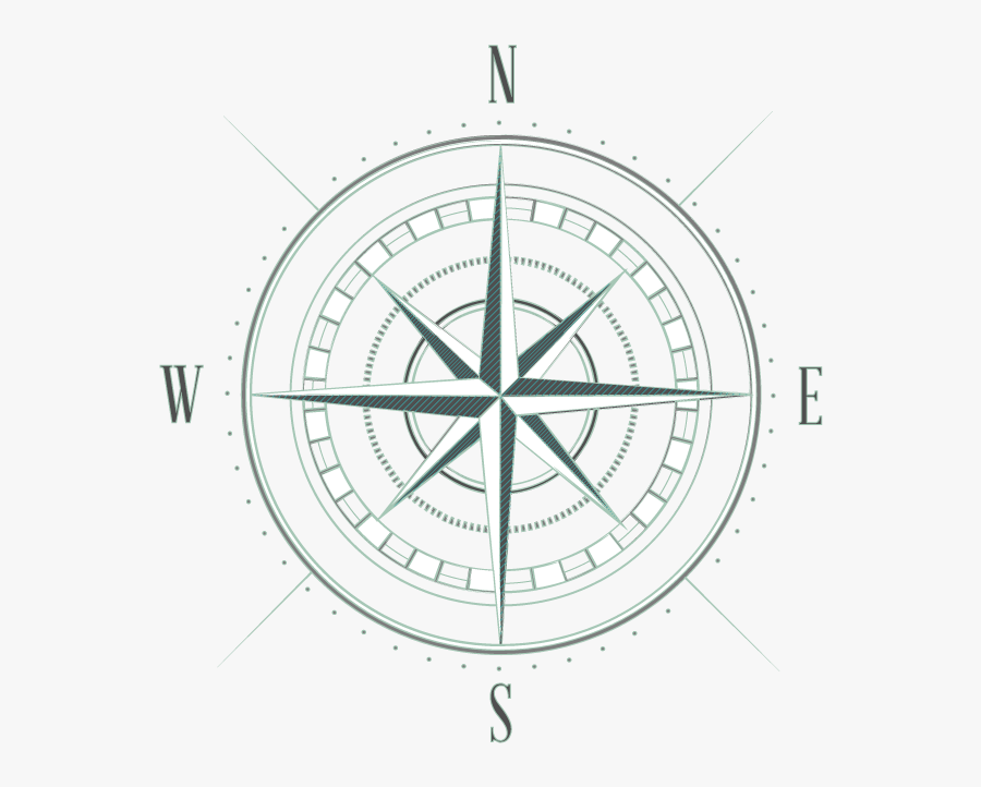 Compass Drawing Sketch - Compass Drawing Png, Transparent Clipart