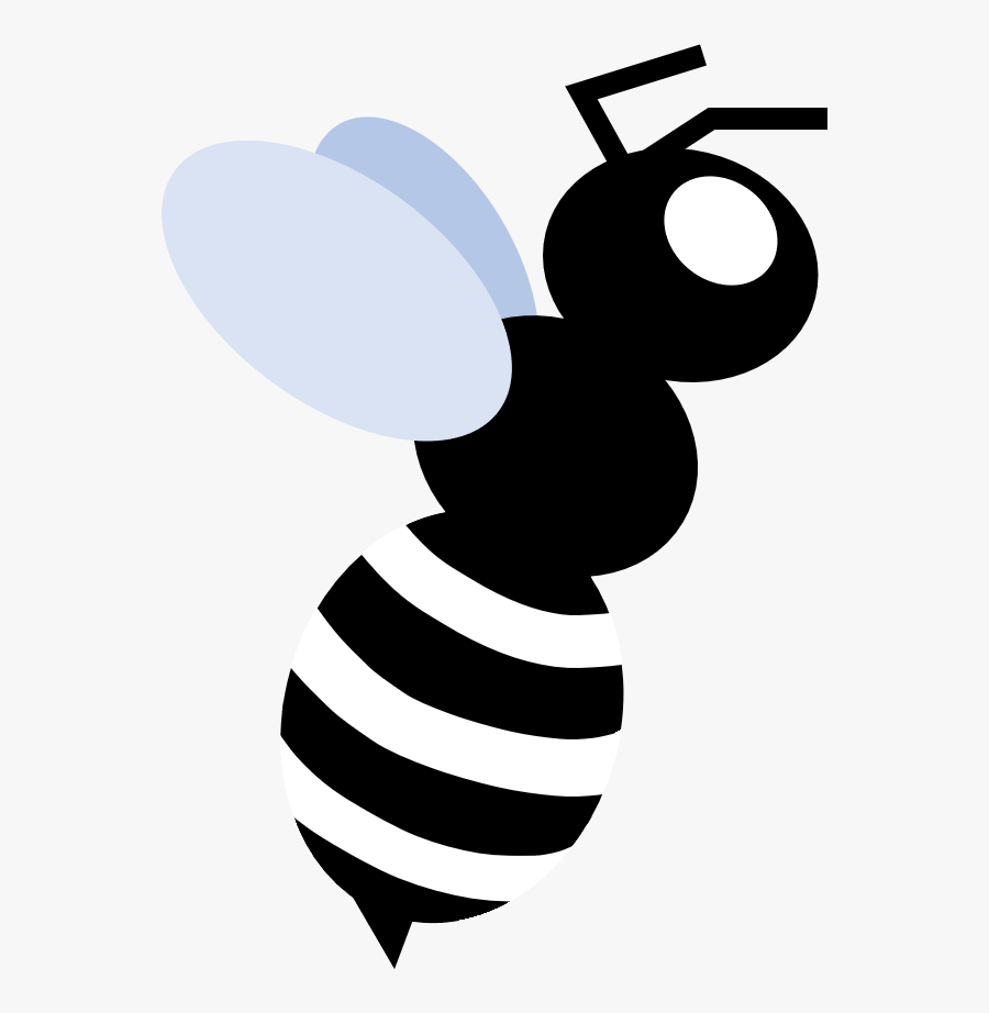 Bee Icon - Illustration, Transparent Clipart