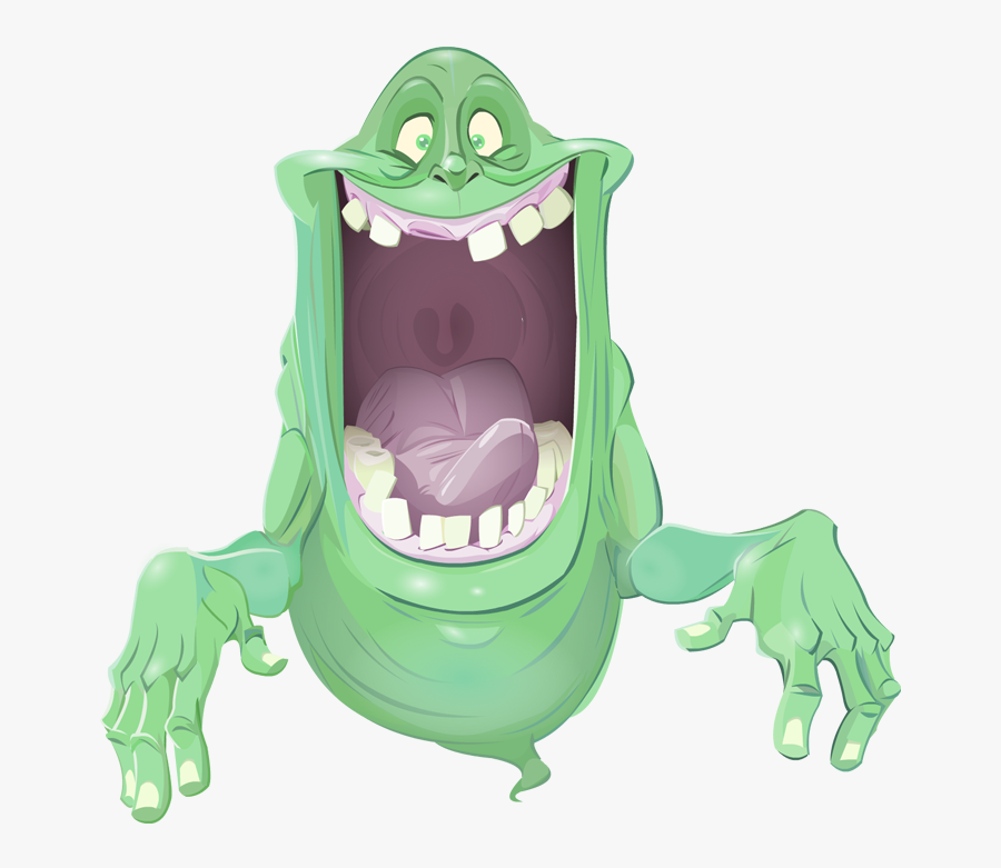 Ghostbusters Slimer Deviant Art, Transparent Clipart