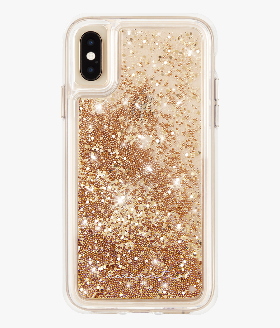 Iphone 6s Gold Glitter Case Mate, Transparent Clipart