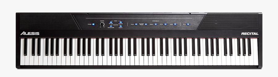 Best Piano Keyboards In - Alesis Recital 88 Key, Transparent Clipart