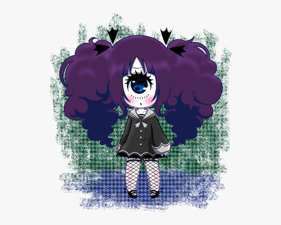 Cyclops Girl - Cartoon, Transparent Clipart