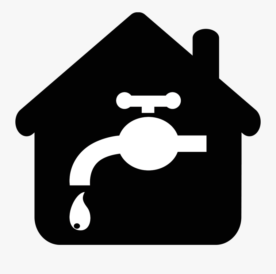 Plumbing White Icon Png Clipart , Png Download - Sign, Transparent Clipart