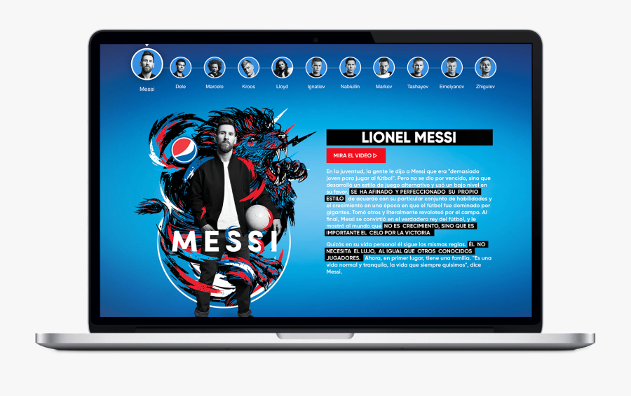 Lionel Messi, Transparent Clipart