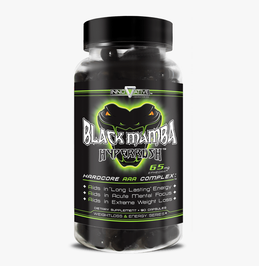 Black Mamba Hyperrush, Transparent Clipart