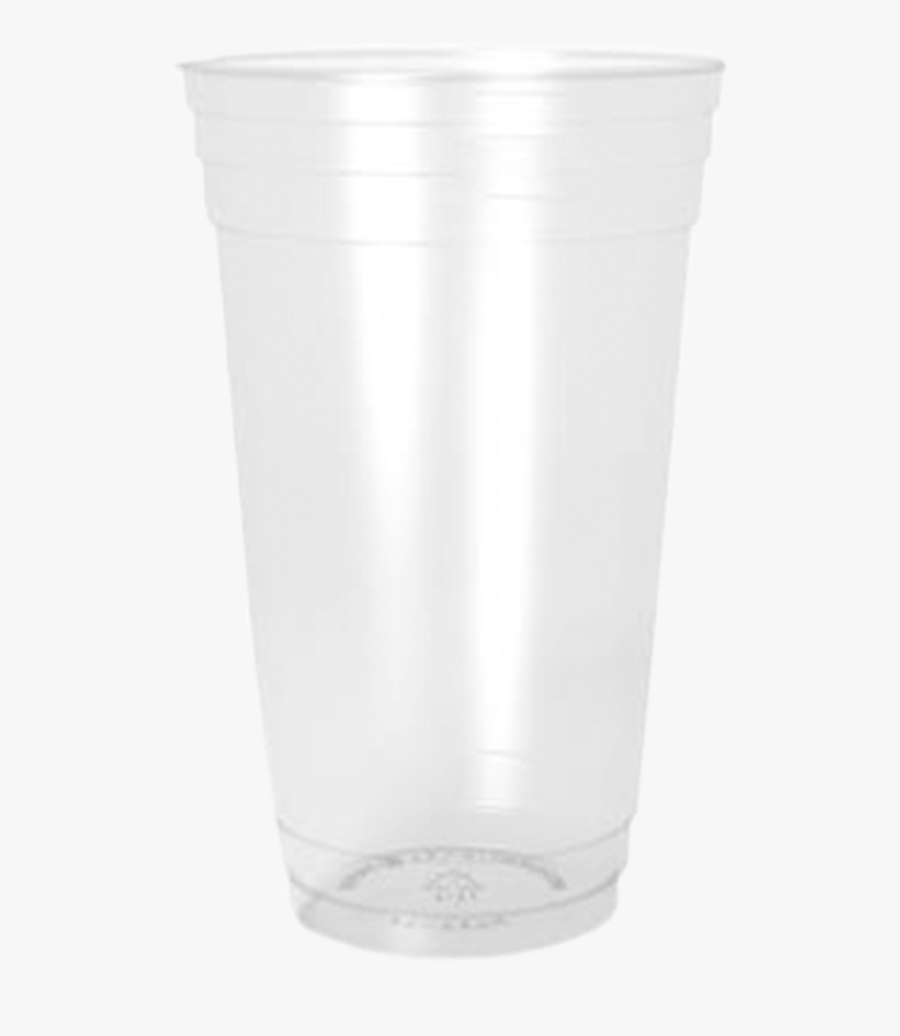 Plastic Cups - Pint Glass, Transparent Clipart