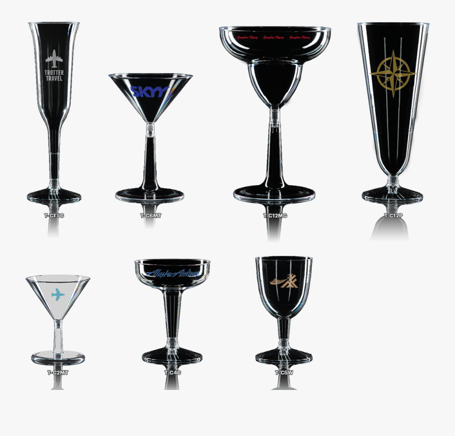 Cup Clearplastic Specialty Tradition - Champagne Stemware, Transparent Clipart