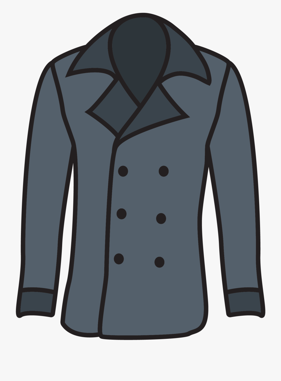 Overcoat Formal Wear Designer Winter - Transparent Png Winter Coat Free Clipart, Transparent Clipart