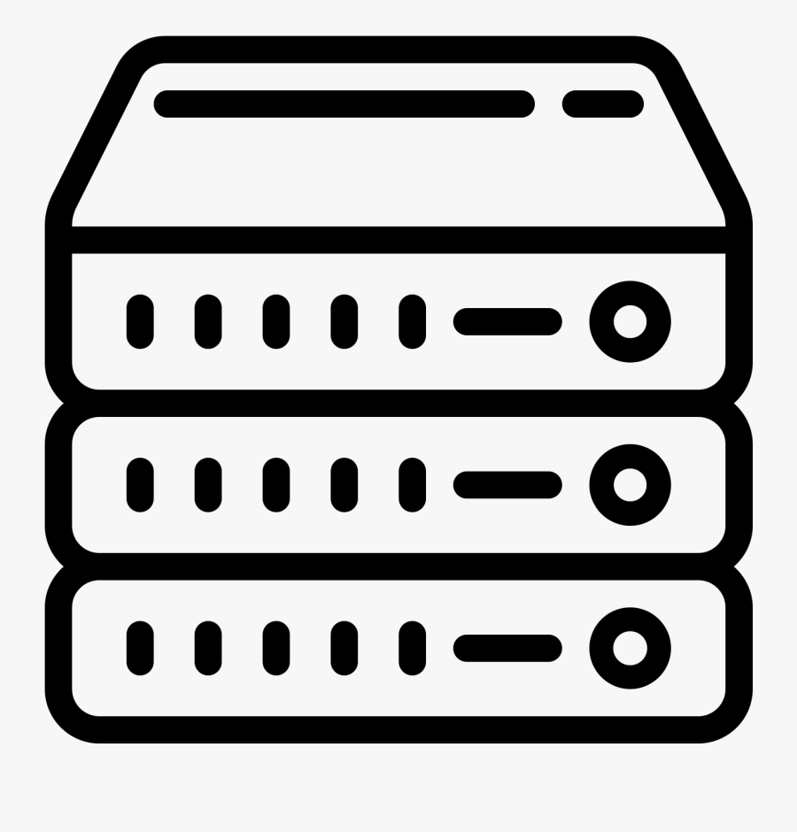 Server Icon Download Icons - Server Icon Png White, Transparent Clipart