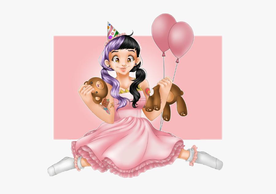 Transparent Melanie Martinez Clipart - Pity Party Melanie Martinez Fan Art, Transparent Clipart