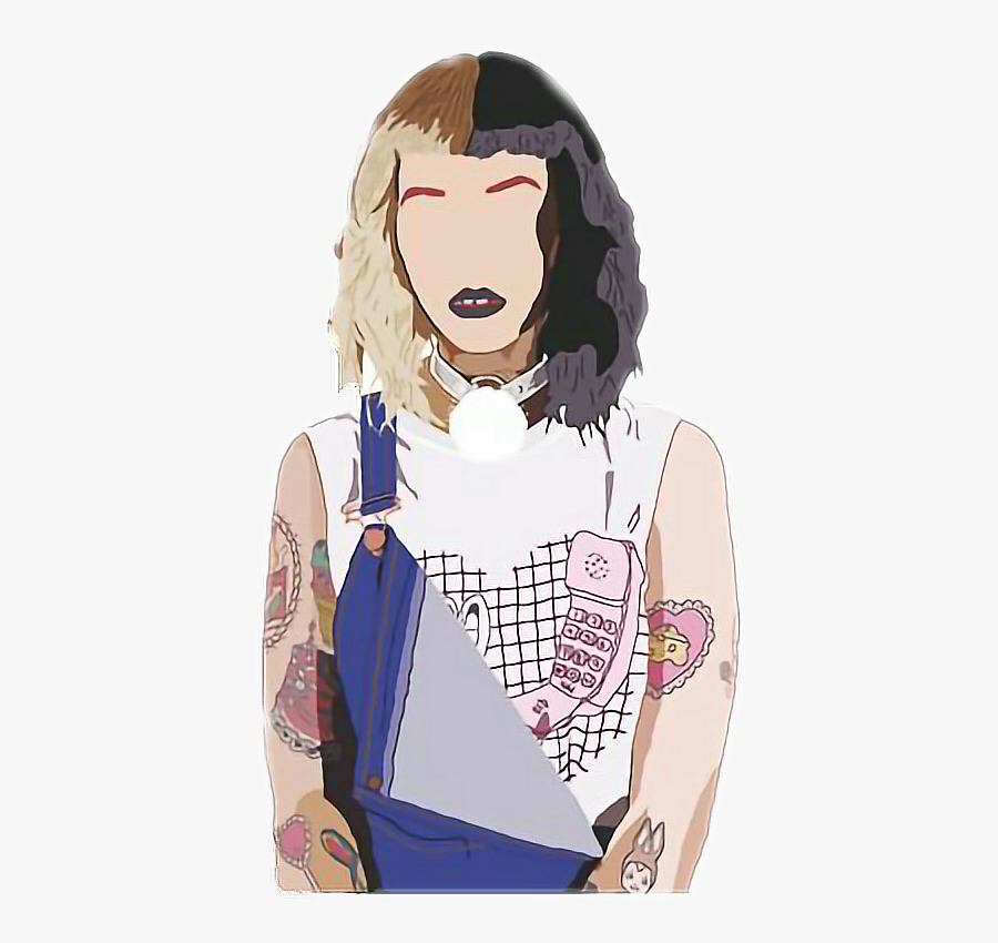 #melanie #martinez #sticker #love #crybaby - Blue Knees Melanie Martinez, Transparent Clipart