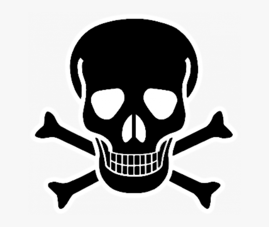 Black Skull And Crossbones Emoji , Free Transparent Clipart - ClipartKey