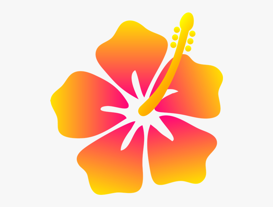 Clipart Hawaiian Flower, Transparent Clipart