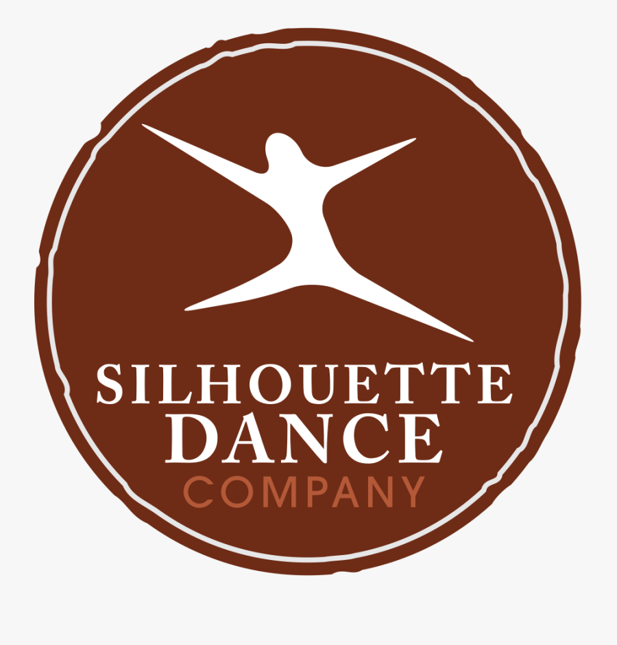 8248 Silhouettedanceround 2col - Silhouette Dance Company Decatur Tx, Transparent Clipart